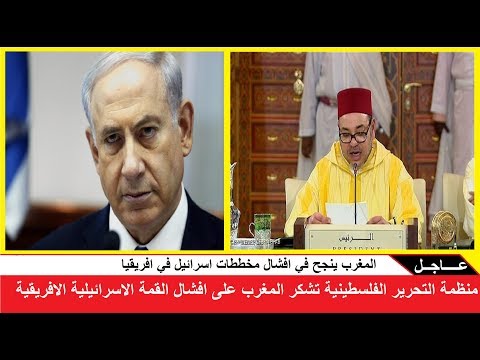 شاهد منظّمة التحرير الفلسطينية تشكر المغرب