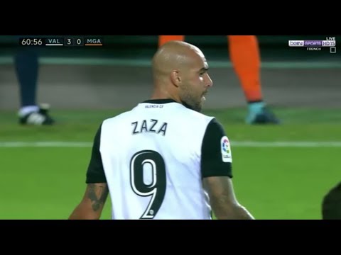 شاهد هاتريك زازا يقود فالنسيا لسحق مالاغا بخماسية