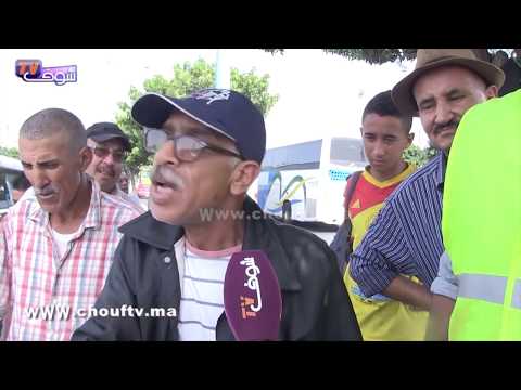 شاهد فوضى كبيرة في محطة ولاد زيان بسبب المهاجرين الأفريقيين
