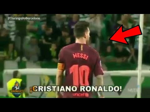 كيف صرخت الجماهير على ميسي بـكريستيانو رونالدو