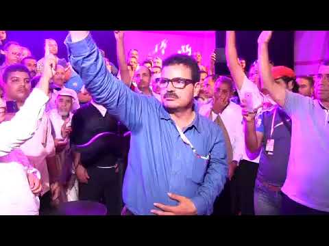 شاهد احتجاجات أعضاء المجلس المغربي
