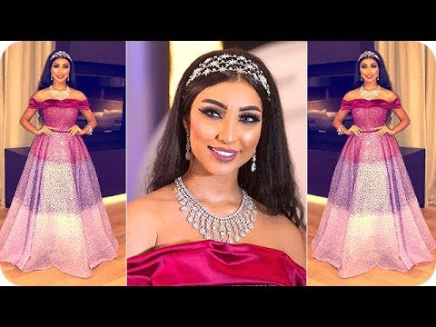 دنيا بطمة تتحول إلى أميرة ديزني وترتدي طقم الماس فاخر