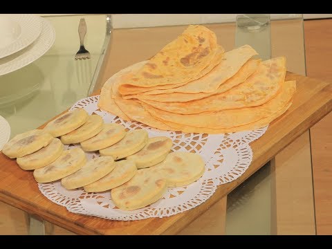 طريقة إعداد خبز صاج بالبطاطا