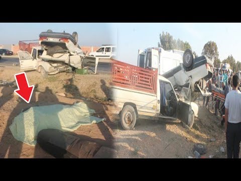 شاهد حادث سير مميت في إقليم اشتوكة