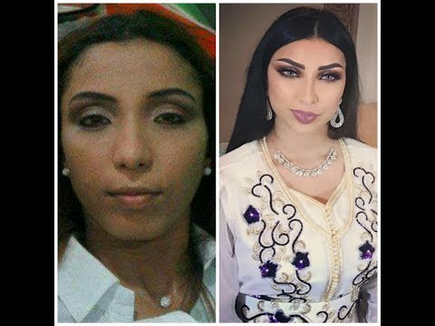 شاهد مراحل تغير شكل الفنانة المغربية دنيا بطمة