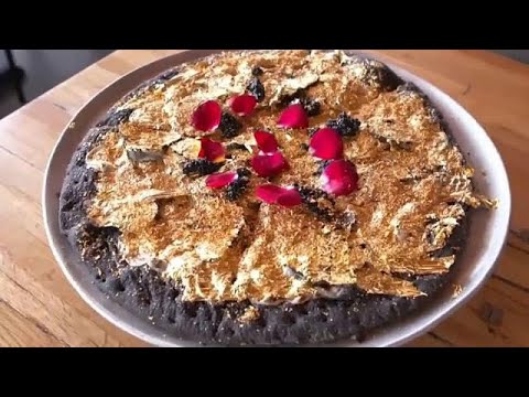 بالفيديو البيتزا الأغلى في العالم مخلوطة بذهب 24 قيراطًا