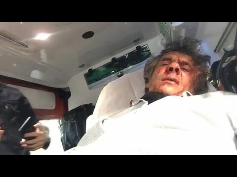 شاهد رشيد نكاز يتعرض للضرب من نجل الرئيس السابق للبرلمان الجزائري
