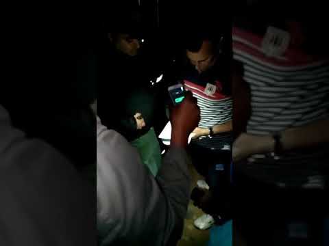 المشاهد الأولى لاصطدام قطار بجرار