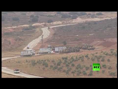 شاهد الجيش التركي يتأهب لدخول محافظة إدلب السورية