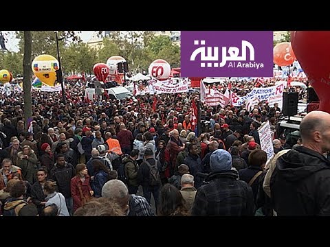 شاهد مقاومة شرسة من النقابات لمحاولة إصلاح قانون العمل الفرنسي