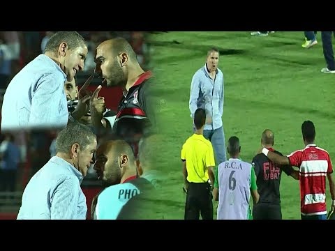 شاهد شجار بين وليد الركراكي وكاريدو عقب مباراة الرجاء والفتح