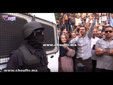 سكان مدينة فاس يرددوا النشيد الوطني