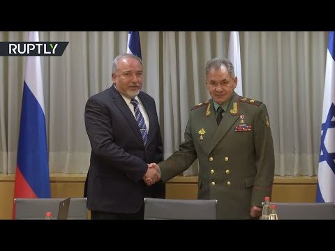 وزير الدفاع الروسي سيرغي شويغو يلتقي نظيره الإسرائيلي في القدس