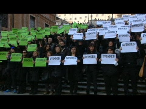 المرشدون السياحيون في إيطاليا يحتجون