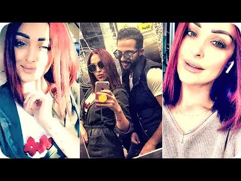 شاهد هيا كرزون تفاجئ الجميع بصبغ شعرها باللون الأحمر