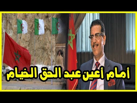 بالفيديو  تصرف غير مقبول لممثل الجزائر أمام عبد الحق الخيام