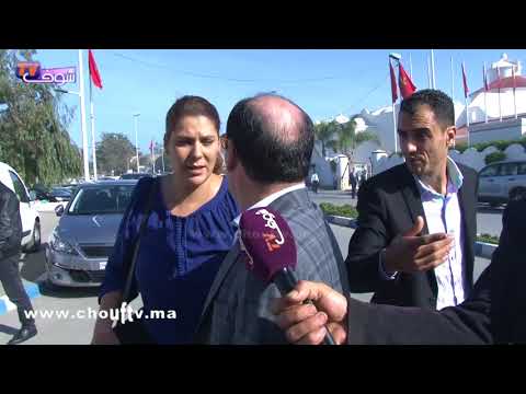 شاهد الظهور الأول لفاطمة المنصوري برفقة إلياس العماري