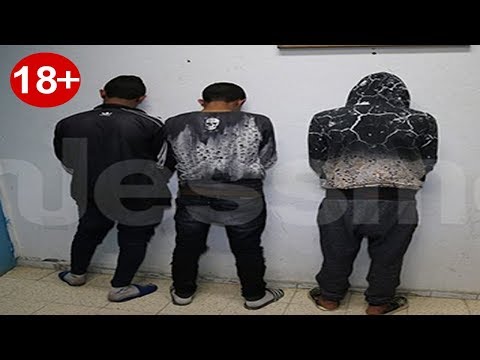 شاهد 3 شباب يغتصبون سيدة معاقة بوحشية