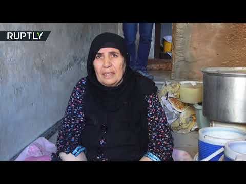 صرخة مسنّة وُجدت وحيدة في الرقة بعد 8 أيام