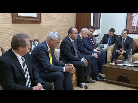 شاهد سعد الدين العثماني يُجري مباحثات مع رئيس المجلس الوطني لسلوفينيا