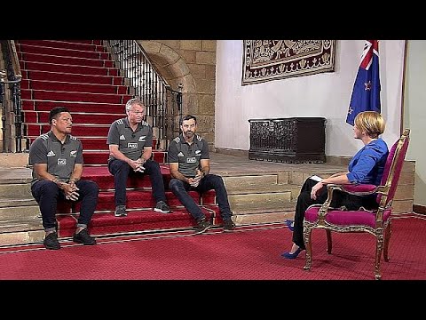 شاهد فريق أول بلاكس يوجّه رسالة للرغبي