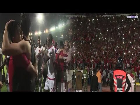شاهد تقرير بي ان سبورت عن احتفالية لاعبي وجماهير الوداد