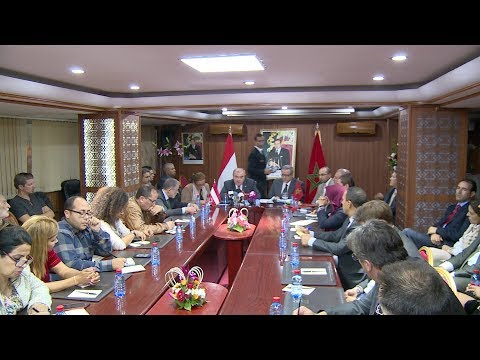 شاهد المغرب والنسما يطمحان إلى تعزيز تعاونهما في مجال القضاء