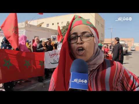 شاهد الحق في السكن اللائق يخرج ساكنة حي الأطلس للاحتجاج