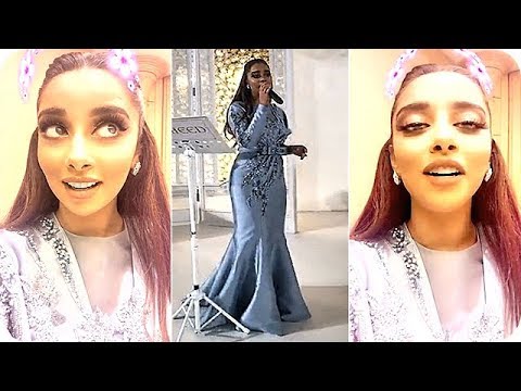 بلقيس فتحي في اول ظهور لها بفستان ساحر