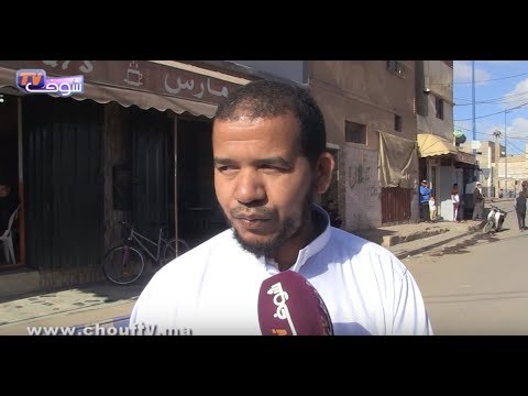 طرق غير معبدة وحفر في مدينة الدارالبيضاء