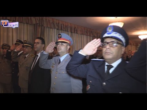 شاهد كيف تفاعل المسؤلين الأمنيين مع خطاب المسيرة