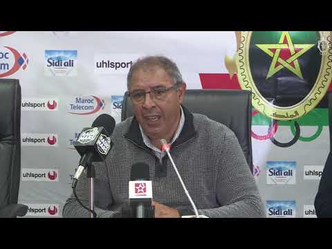 مؤتمر صحافي لمباراة الجيش الملكي والمغرب التطواني