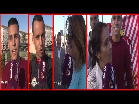 شاهد كيف ودعت الجماهير المغربية لاعبي المنتخب في مطار سلا