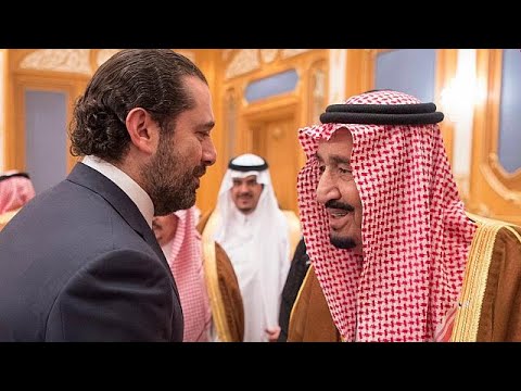 الحريري يستقبل العاهل السعودي في مطار الرياض