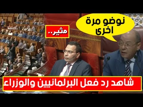 شاهد رد فعل الوزراء بعدما طلب منهم الوقوف احترامًا للمنتخب