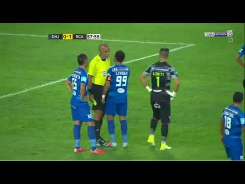 هدفا مباراة الدفاع الحسني والرجاء الرياضي