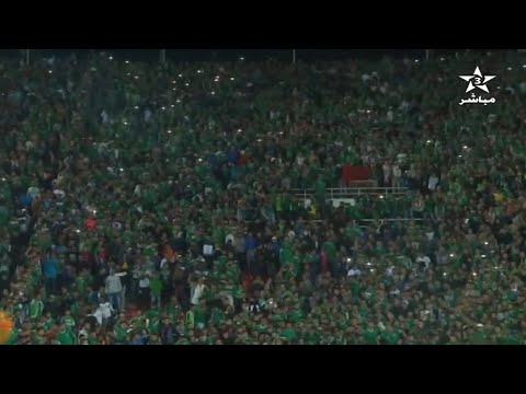 شاهد فرحة لاعبي الرجاء و الجماهير الغفييرة