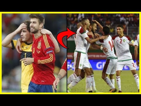 شاهد إسبانيا متخوفة من مواجهة المنتخب المغربي