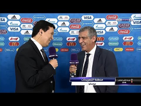 شاهد ما قاله مدرب المنتخب البرتغالي عن المغرب والمجموعة القوية في المونديال