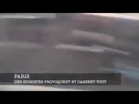 بالفيديو  رجال المغرب والجزائر يلقنون الصهاينة درسًا في باريس