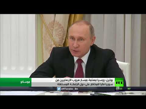 بالفيديو بوتين يؤكد اهتمام روسيا بمسار هروب الإرهابيين من سورية