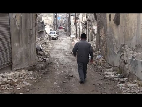 شاهد مدينة حلب المدمرة تلملم جراحها