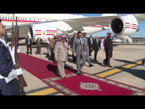شاهد عاهل مملكة البحرين يصل المغرب في زيارة خاصة