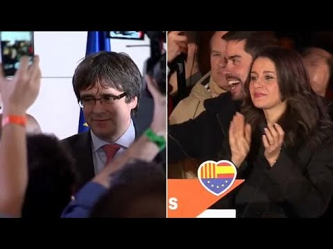 بالفيديو الكاتالونيون يجددون ثقتهم في الأحزاب الداعية للاستقلال