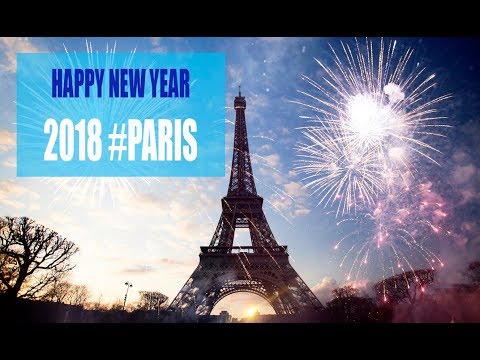 شاهد  احتفالات باريس بالعام الجديد