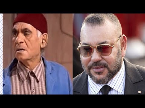 شاهد محمد السادس يُقدّم هدية للفنان عبدالرؤوف