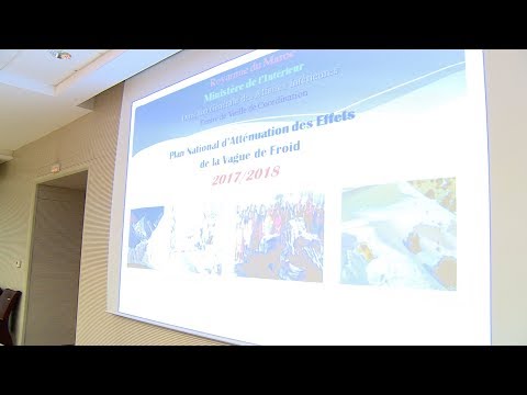 شاهد اجتماع في الرباط لبحث السبل الكفيلة بمواجهة البرد القارس