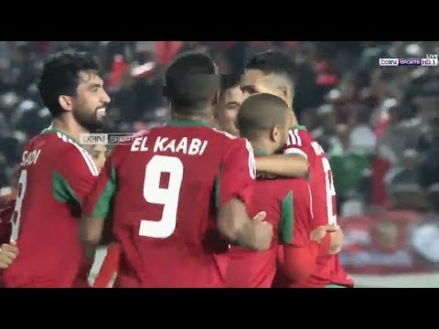 شاهد المنتخب المغربي يحرز الهدف الثاني في مرمى نظيره الموريتاني