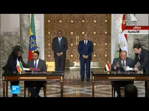 بالفيديو عقد اجتماع بين مصر وإثيوبيا