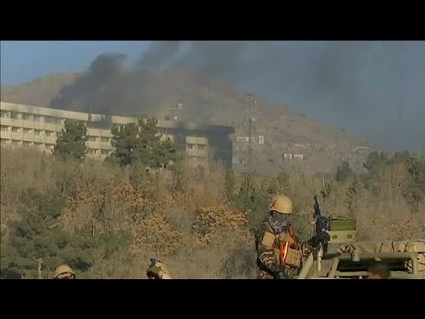 شاهد 18 قتيلا على الأقل حصيلة هجوم فندق الانتركونتيننتال في كابول